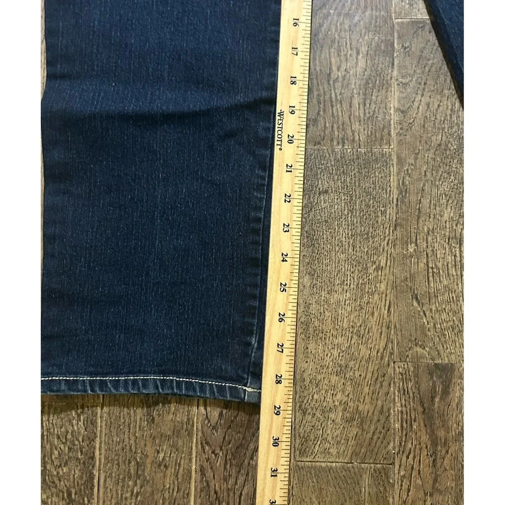 Gloria Vanderbilt Jeans Women's Size‎ 16 Dark Wash Classic Fit Straight Lg